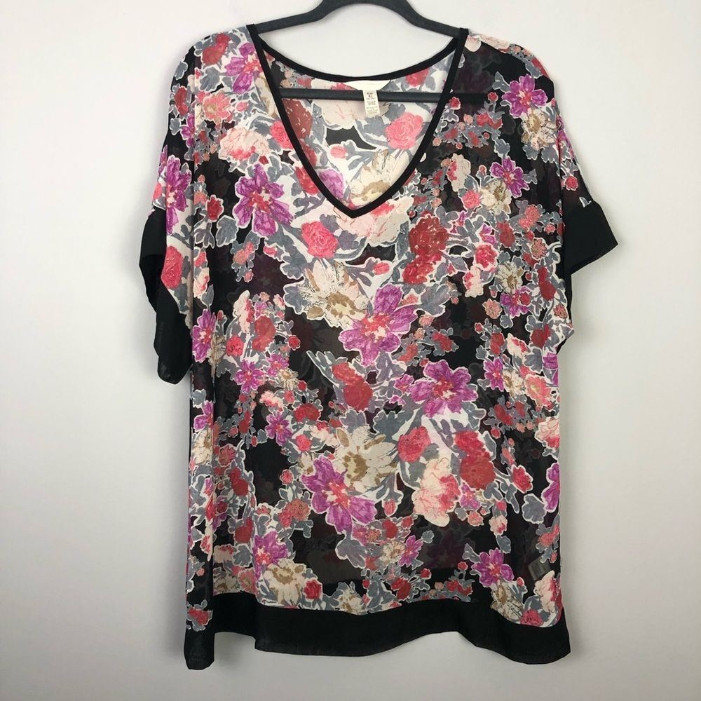Three Seasons Floral Maternity Top